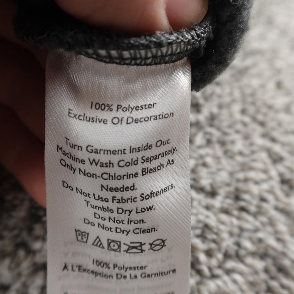 Eddie Bauer Vest Mens L Gray Fleece Full Zip Outdoor Hiking Casual Warm Trail - Picture 9 of 13
